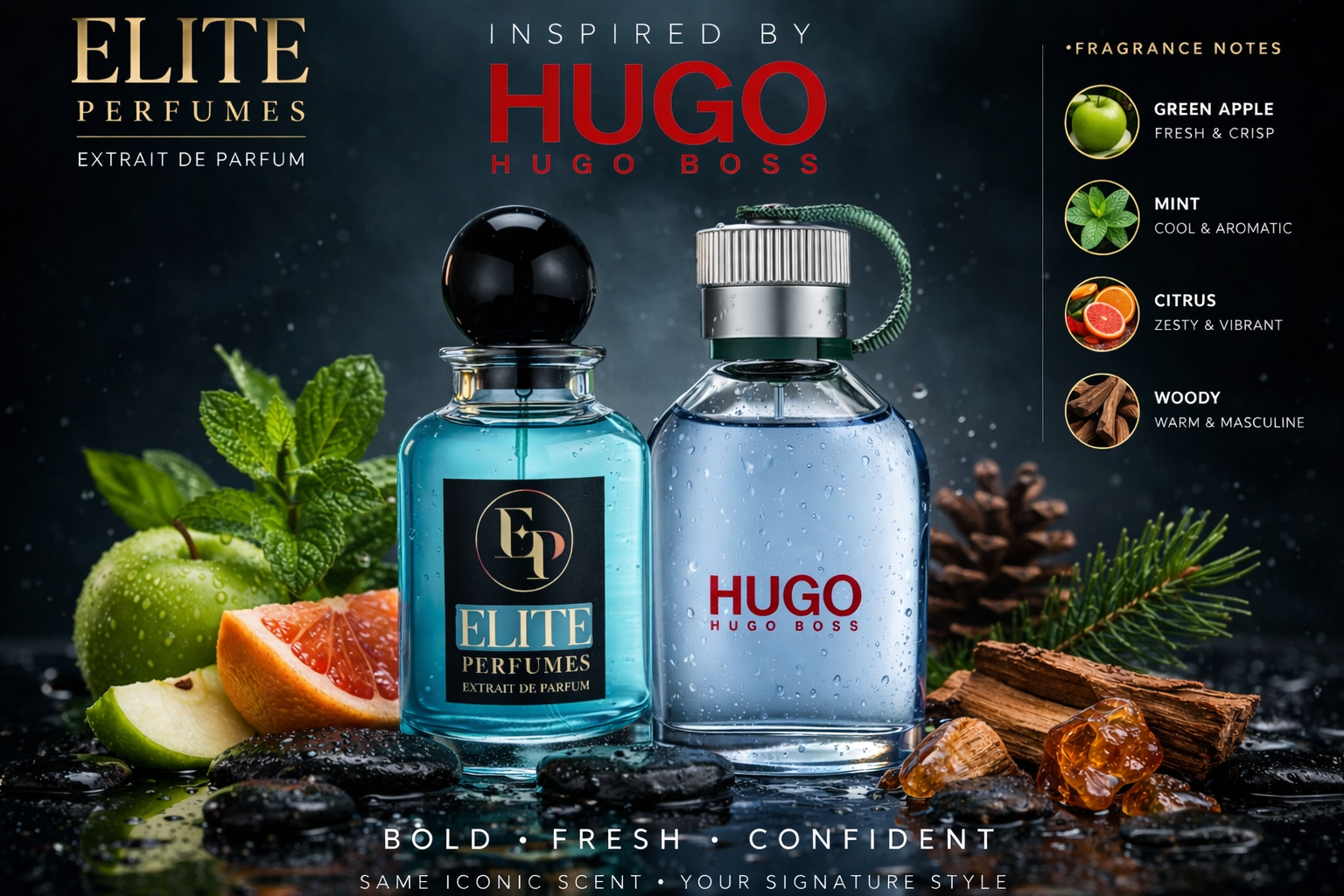 EP-169 Inspired By [HUGO MEN BY HUGO B@SS]